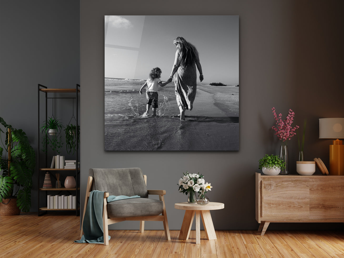 Kişiye Özel Tablo - UV Baskı Cam Tablo - Kişiye Özel Hediye - Kişiye Özel Fotoğraf Baskı Cam Tablo Kare