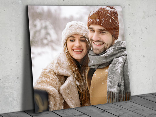 Kişiye Özel Tablo - UV Baskı Cam Tablo - Kişiye Özel Hediye - Kişiye Özel Fotoğraf Baskı Cam Tablo Kare