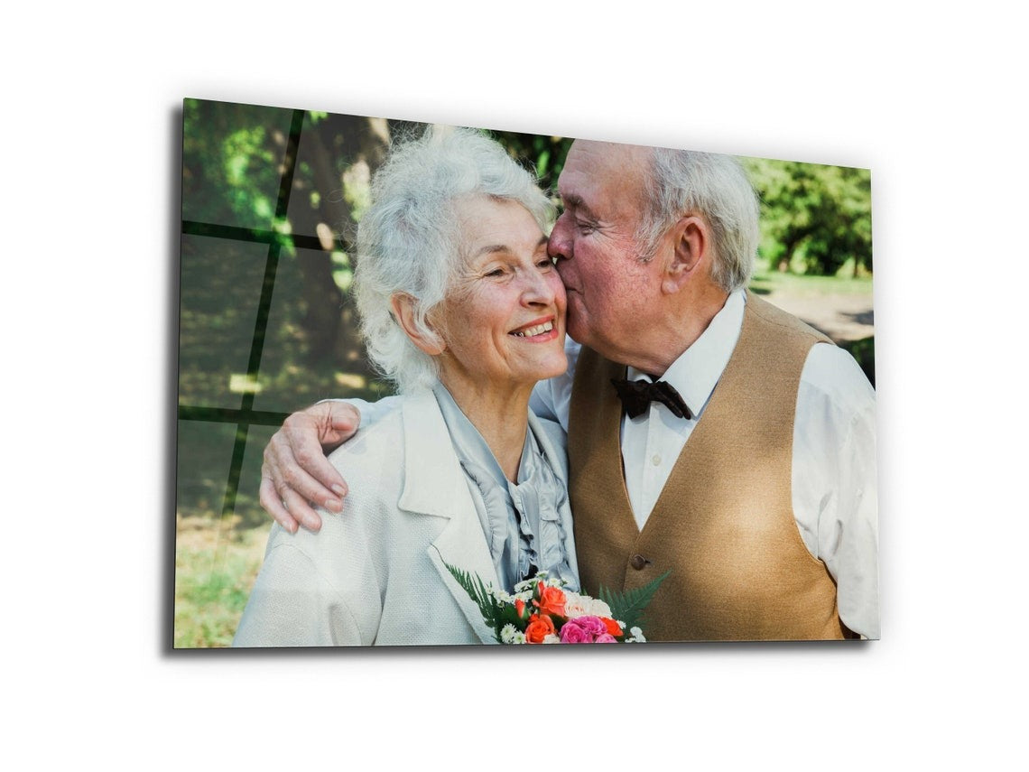 Kişiye Özel Tablo - UV Baskı Cam Tablo - Kişiye Özel Hediye - Kişiye Özel Fotoğraf Baskı Cam Tablo Yatay