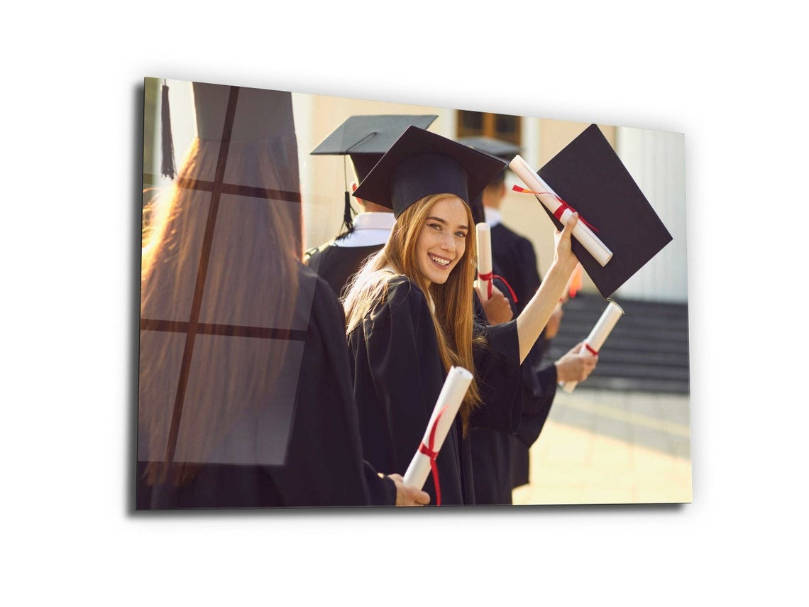 Kişiye Özel Tablo - UV Baskı Cam Tablo - Kişiye Özel Hediye - Kişiye Özel Fotoğraf Baskı Cam Tablo Yatay