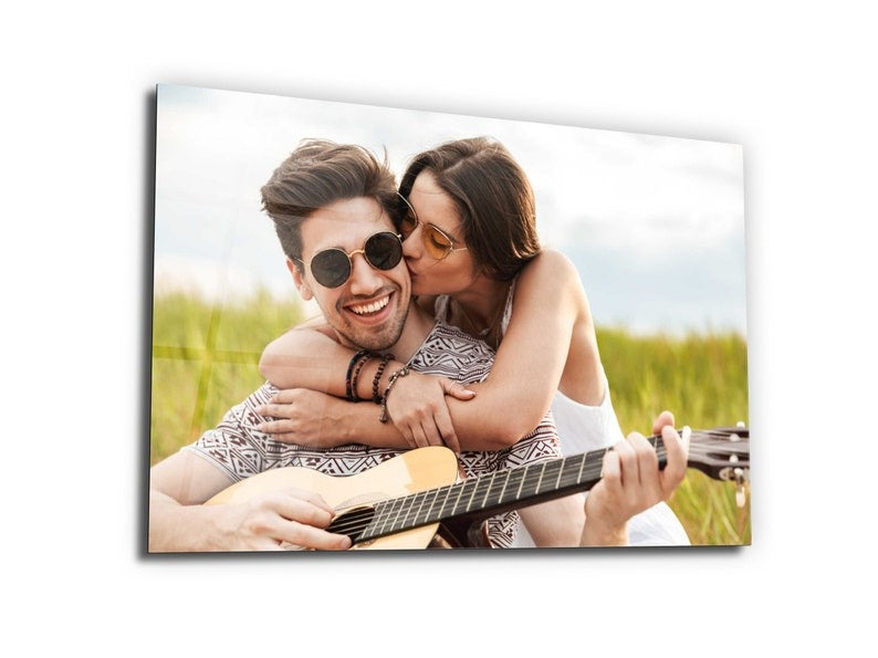 Kişiye Özel Tablo - UV Baskı Cam Tablo - Kişiye Özel Hediye - Kişiye Özel Fotoğraf Baskı Cam Tablo Yatay